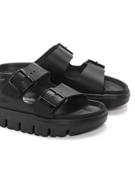 Birkenstock Shoes - NEW BirkenstockARIZONA Papillio Exquiste Black Chunky Sandals 40 Womens 9